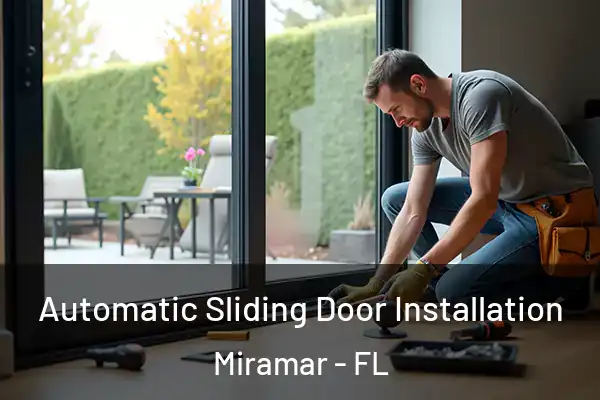 Automatic Sliding Door Installation Miramar - FL
