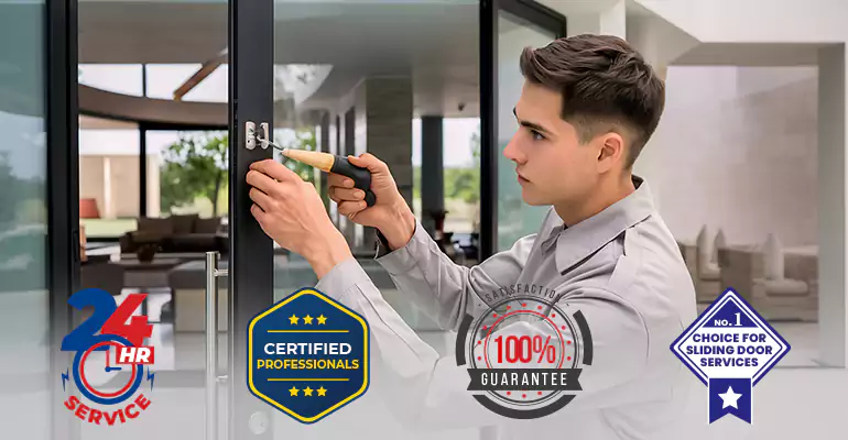 Andersen Sliding Door Latch Replacement in Miramar