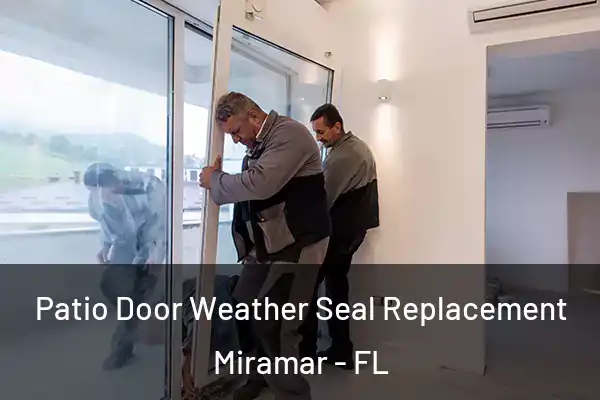 Patio Door Weather Seal Replacement Miramar - FL