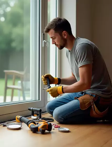 Professional Pella Sliding Glass Door Screen Replacement in Miramar, FL